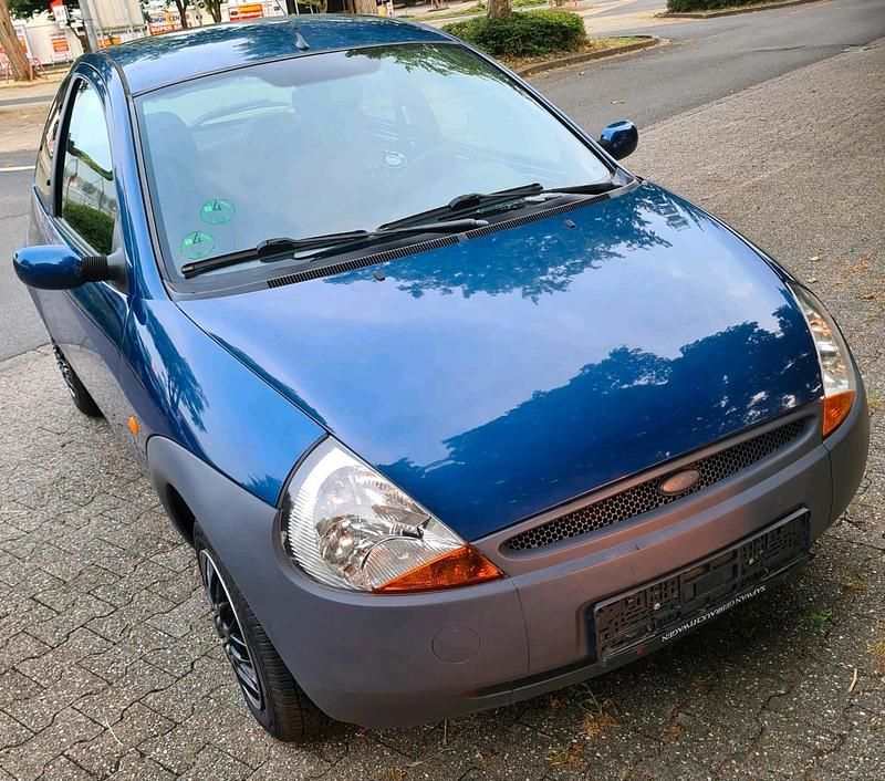 Blau Gebraucht 2008 Ford Ka Kleinwagen | 750 € (Guter Preis) - Bild 1/4