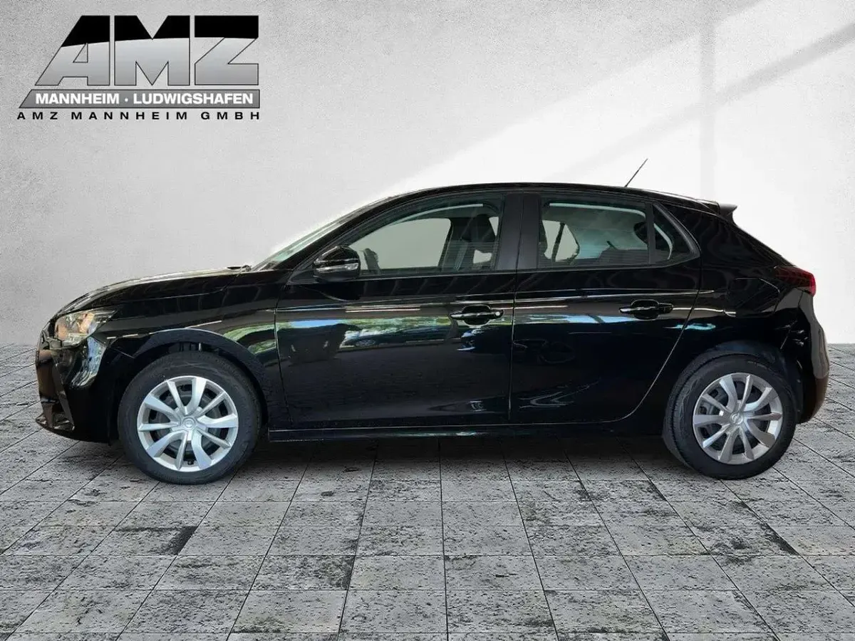 Gebraucht Opel Corsa Edition 75 PS (55 kW) 2023 Diamant schwarz/karbon schwarz Kleinwagen