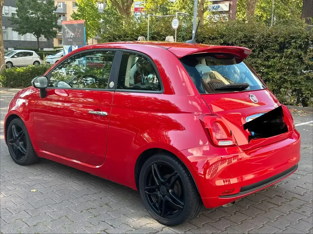 Gebraucht Fiat 500 69 PS (50 kW) 2017 Rot Kleinwagen