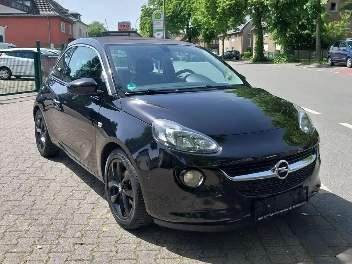 Gebraucht Opel Adam Open Air 87 PS (63 kW) 2017 Onyx schwarz Kleinwagen