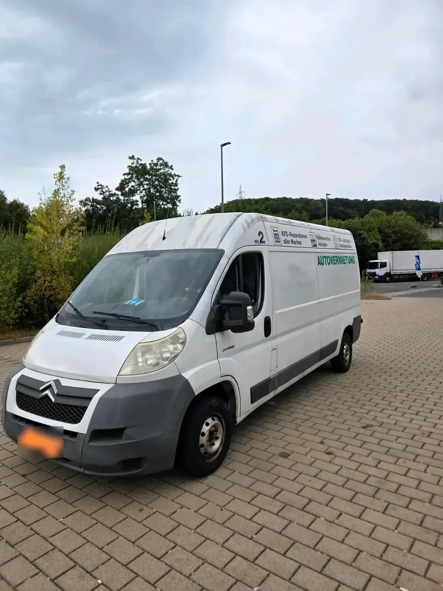 Gebraucht Citroën Jumper 120 PS (88 kW) 2009 Weiß Van / Kleinbus