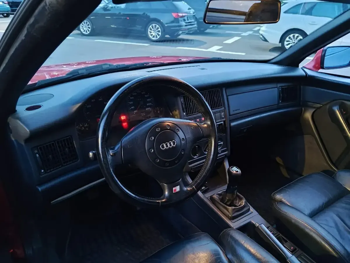 Gebraucht Audi 80 90 PS (66 kW) 1995 Rot Cabrio