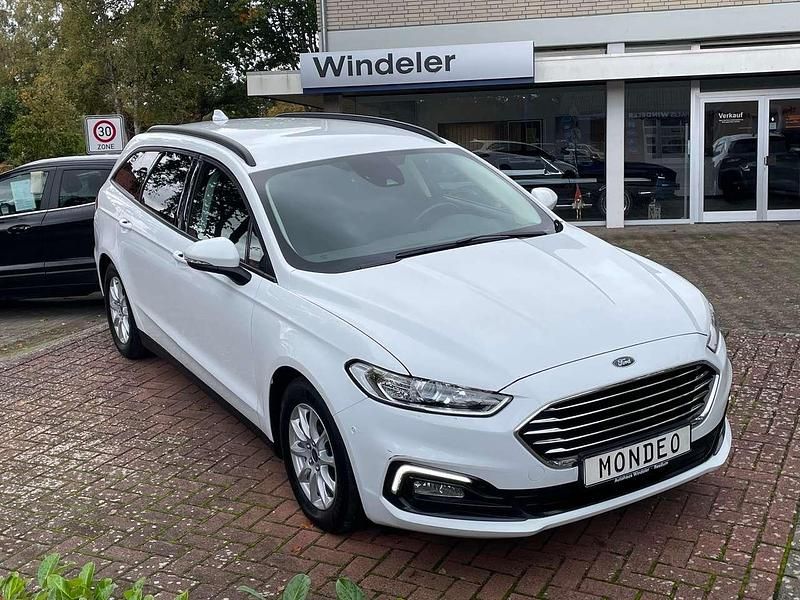 Frozen white Gebraucht 2021 Ford Mondeo Kombi | 14.990 € (Guter Preis) - Bild 1/4