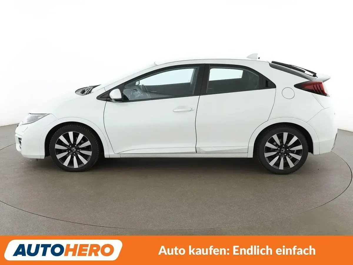 Gebraucht Honda Civic Elegance 141 PS (103 kW) 2016 Weiß Limousine