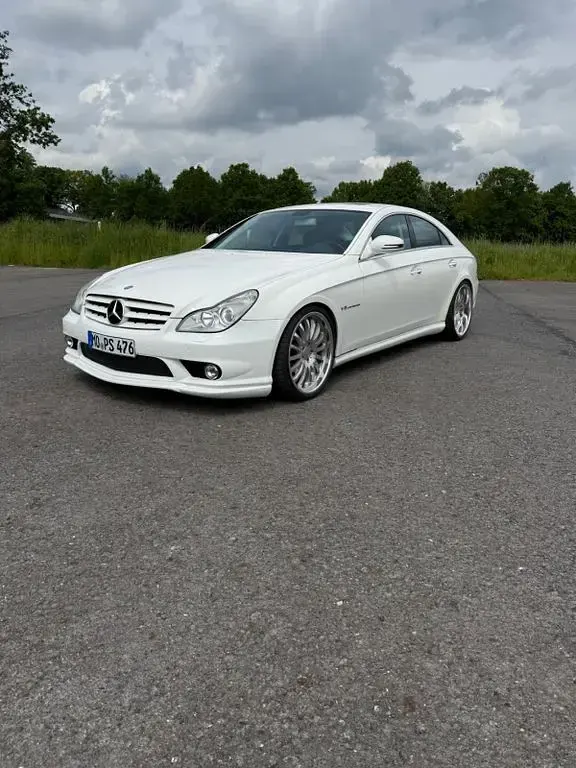 Gebraucht Mercedes CLS55 AMG AMG 476 PS (350 kW) 2006 Weiß Limousine
