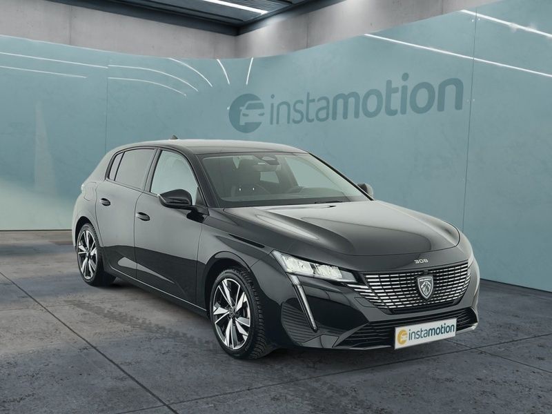 Gebraucht Peugeot 308 131 PS (96 kW) 2023 Schwarz Limousine