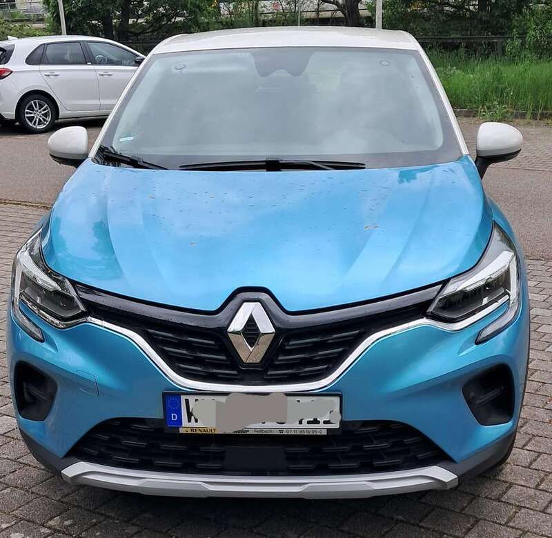 Blau Gebraucht 2021 Renault Captur SUV | 14.300 € (Superpreis) - Bild 1/4