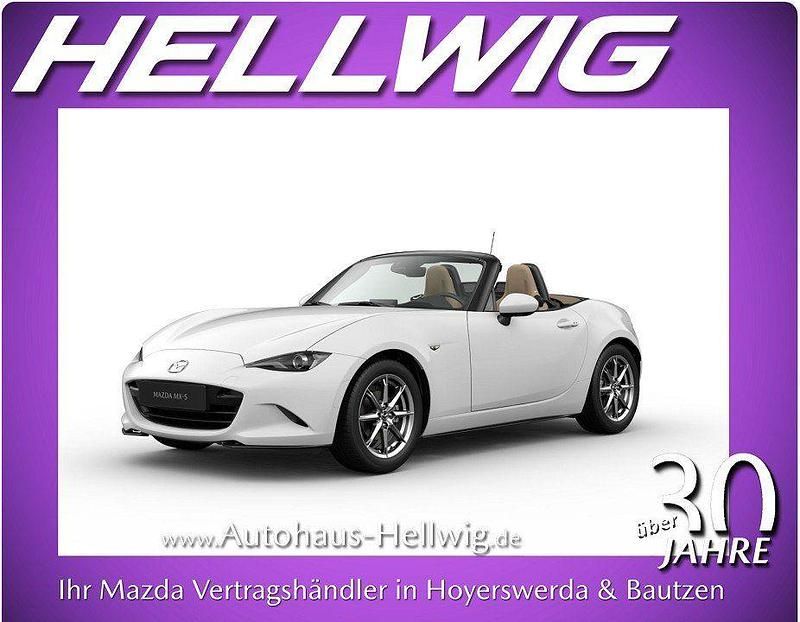 Neu Mazda MX5 Kazari 132 PS (97 kW) 2026 Weiß Cabrio