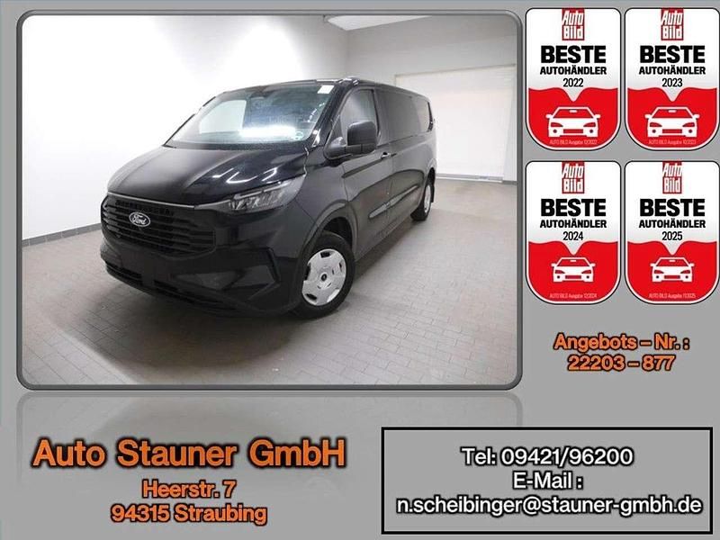 Obsidianschwarz metallic Gebraucht 2024 Ford Transit Custom Trend Van / Kleinbus | 28.980 € (Superpreis) - Bild 1/4