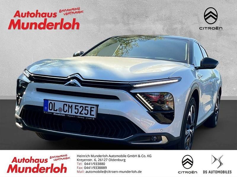 Weiss Gebraucht 2023 Citroën C5 X Shine Limousine | 29.990 € (Fairer Preis) - Bild 1/4
