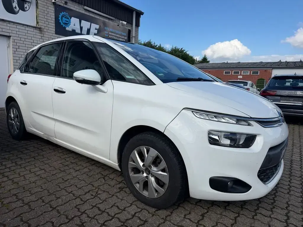 Gebraucht Citroën C4 SpaceTourer SELECTION 120 PS (88 kW) 2015 Weiß Van / Kleinbus