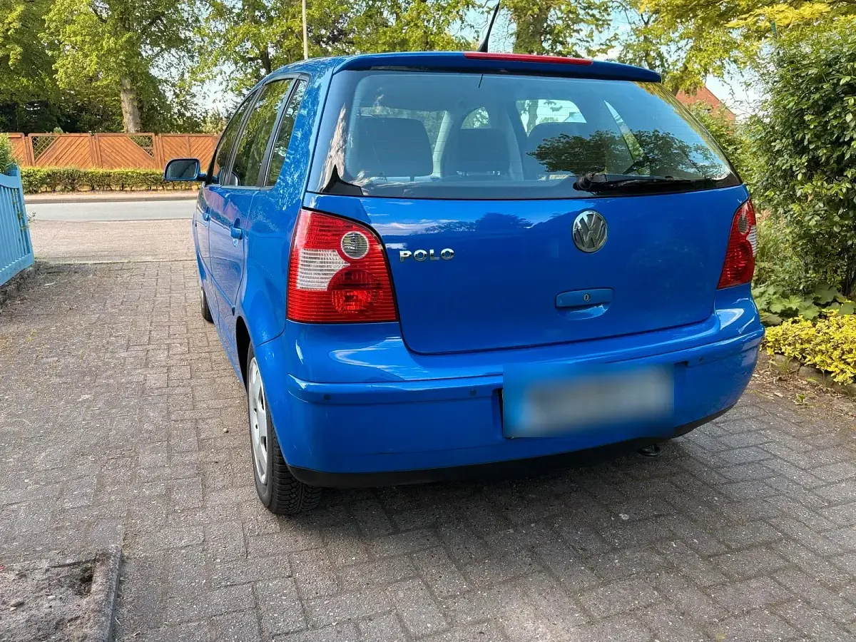 Gebraucht VW Polo 2003 Blau Kleinwagen