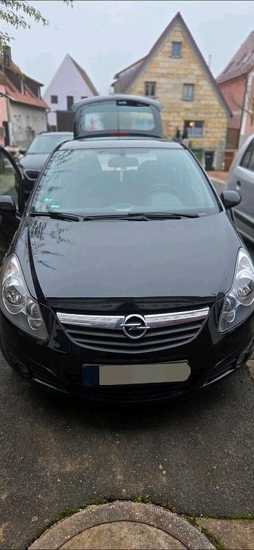 Gebraucht Opel Corsa 90 PS (66 kW) 2007 Schwarz Kleinwagen