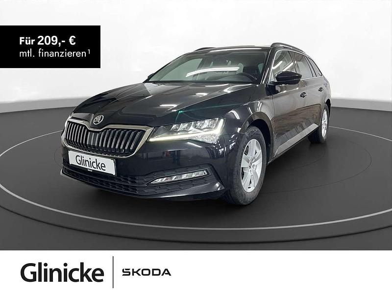 Gebraucht Skoda Superb Ambition 150 PS (110 kW) 2021 Schwarzmagic perleffekt Kombi