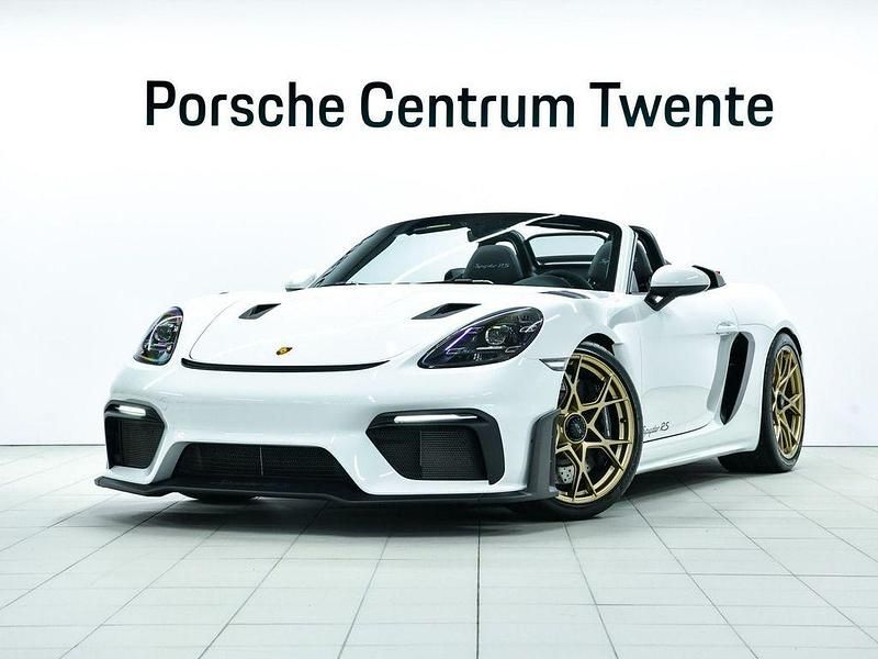 Weiß Gebraucht 2024 Porsche Boxster Spyder Cabrio | 179.900 € - Bild 1/4