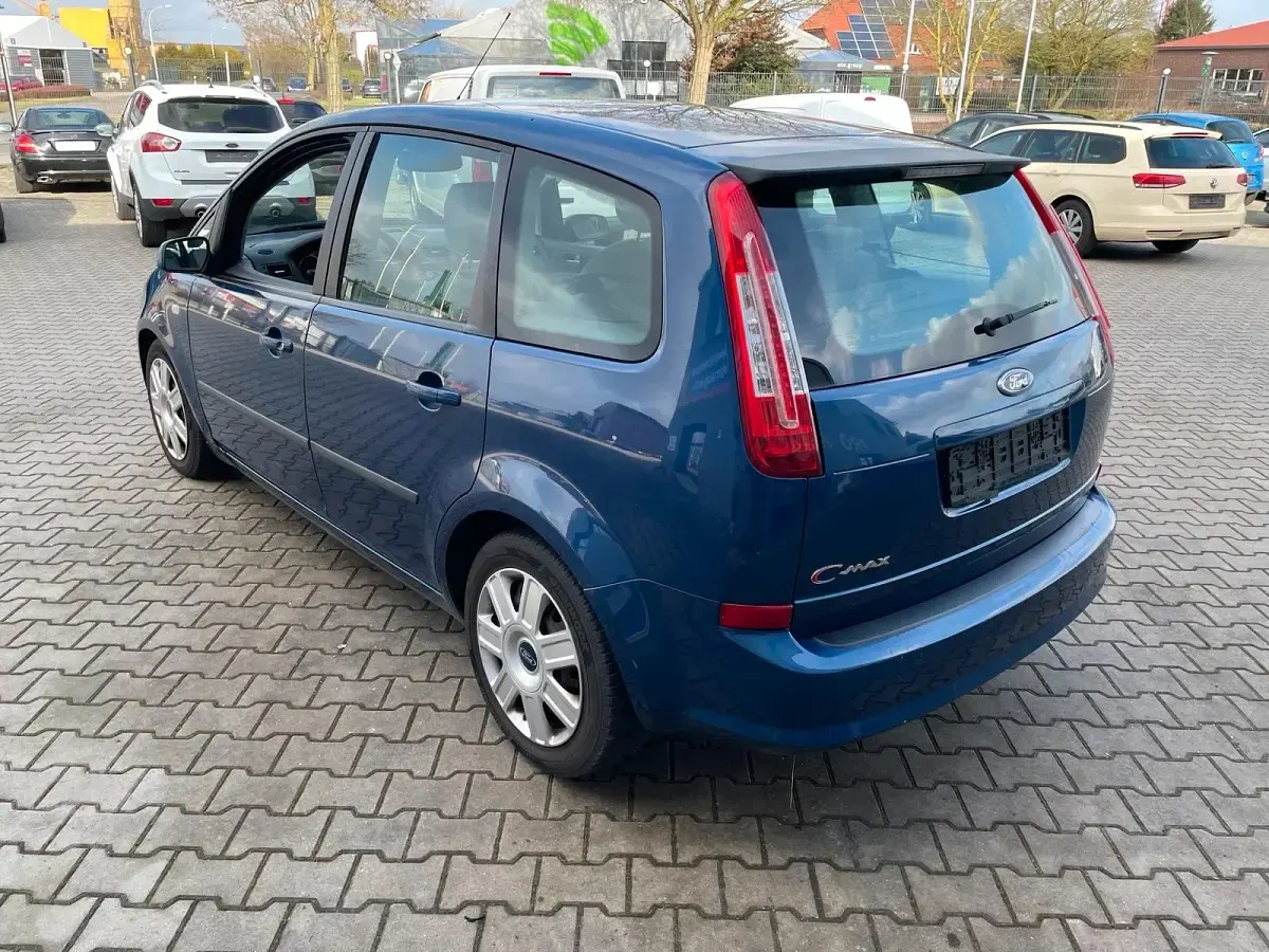 Gebraucht Ford C-MAX 101 PS (74 kW) 2008 Blau Van / Kleinbus