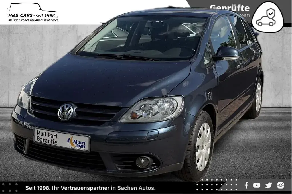 Gebraucht VW Golf Plus Cross 80 PS (58 kW) 2007 Blau Van / Kleinbus
