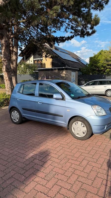 Brugt Kia Picanto 65 HK (47 kW) 2005 Blå Hatchback