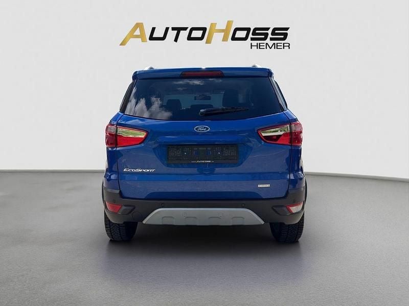 Gebraucht Ford Ecosport Titanium 125 PS (91 kW) 2017 Blau SUV