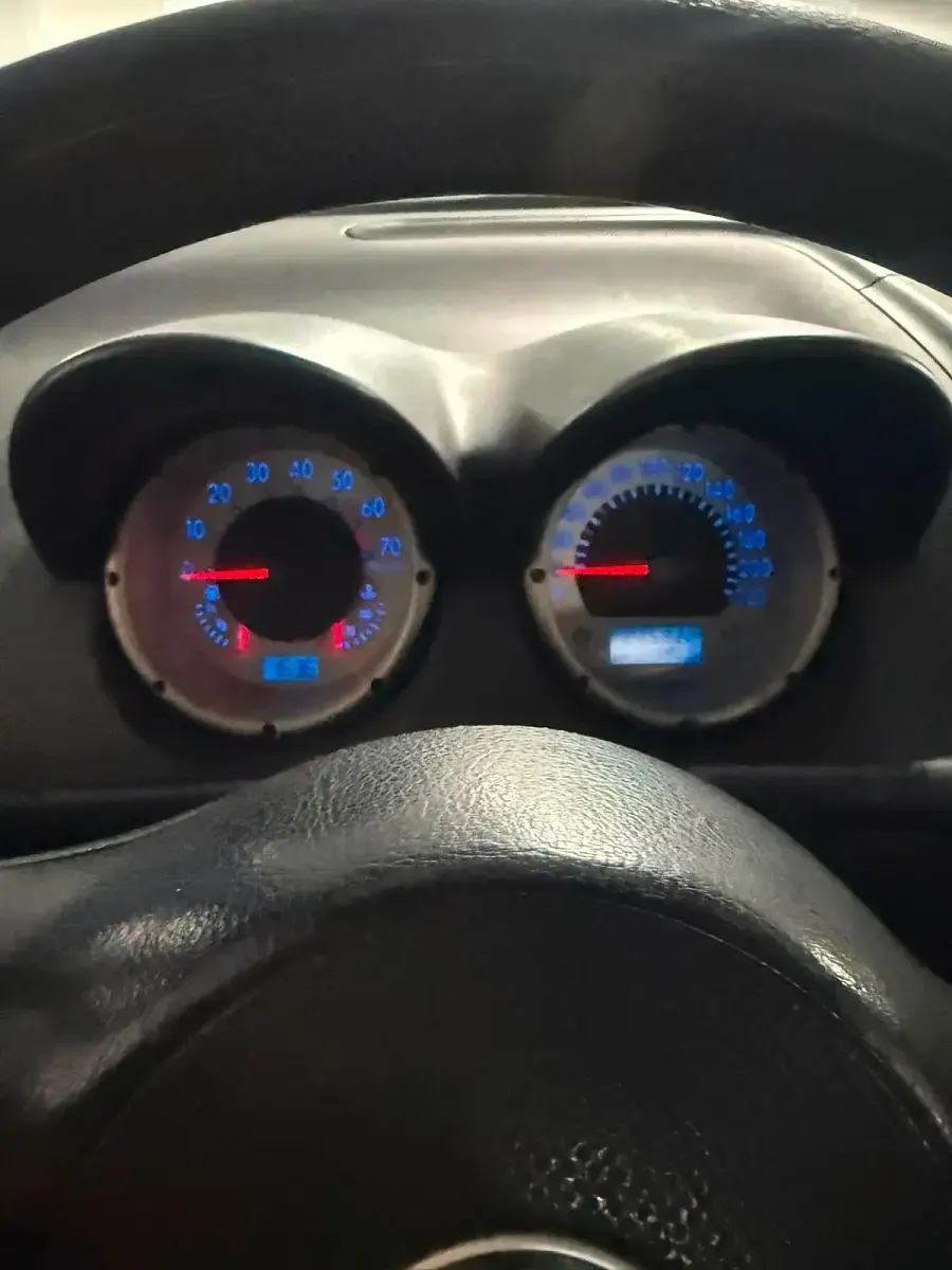 Gebraucht VW Lupo 50 PS (36 kW) 1998 Blau Kleinwagen