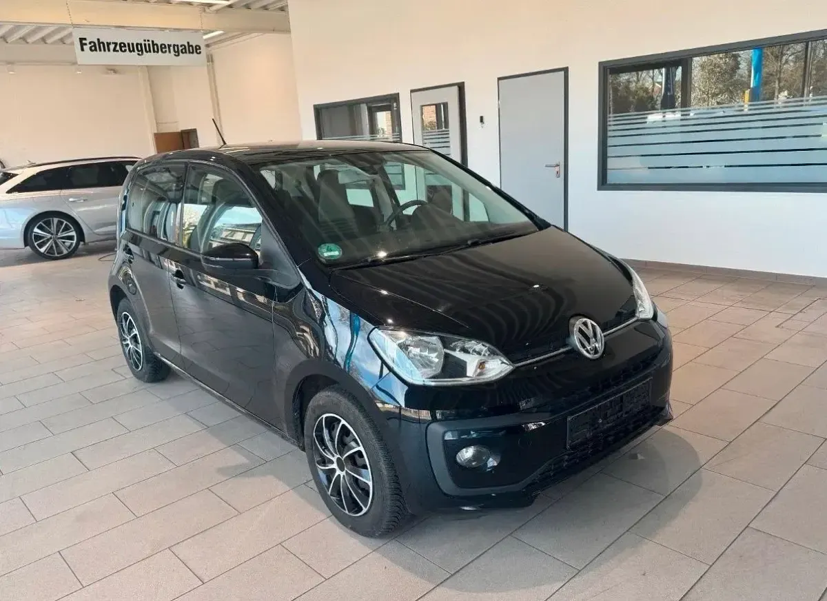 Gebraucht VW up! move up! 60 PS (44 kW) 2018 Schwarz Kleinwagen