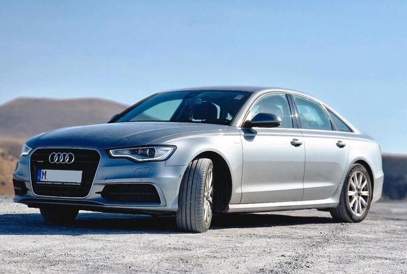 Grau Gebraucht 2014 Audi A6 S-Line Limousine | 12.500 € (Guter Preis) - Bild 1/4