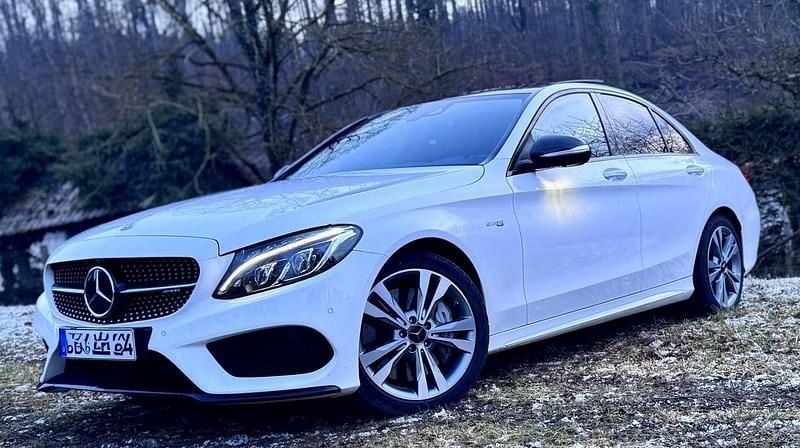 Gebraucht Mercedes C43 AMG AMG 367 PS (269 kW) 2018 Weiß Limousine
