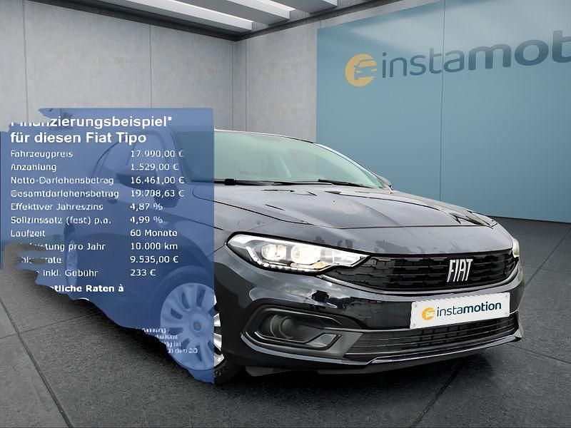 Schwarz Gebraucht 2024 Fiat Tipo Limousine | 18.499 € (Guter Preis) - Bild 1/4