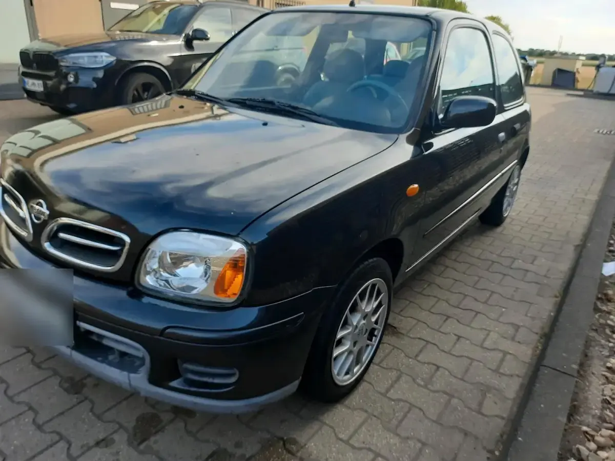 Gebraucht Nissan Micra 60 PS (44 kW) 2002 Schwarz Kleinwagen