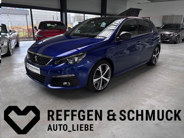 Blau Gebraucht 2018 Peugeot 308 GT-line Limousine | 15.499 € (Teuer) - Bild 1/4