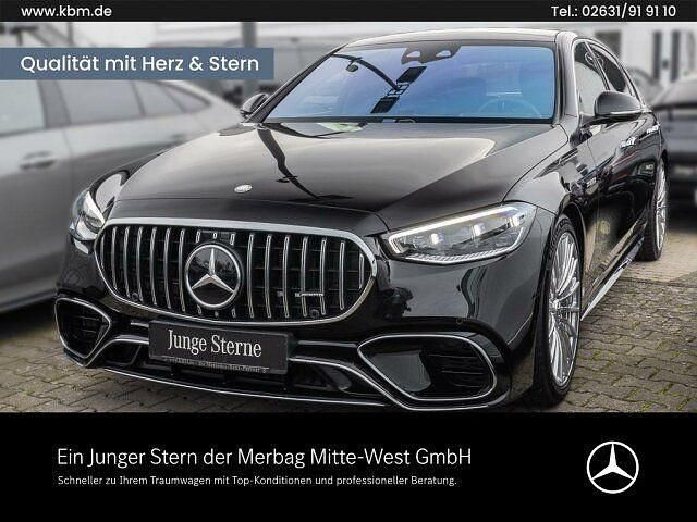 Lack obsidianschwarz Gebraucht 2024 Mercedes S63 AMG AMG Limousine | 176.420 € (Superpreis) - Bild 1/4