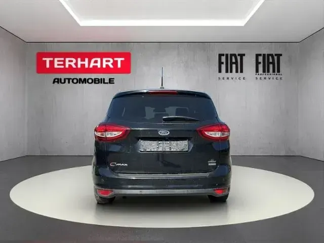 Gebraucht Ford C-MAX Titanium 125 PS (91 kW) 2018 Schwarz Van / Kleinbus