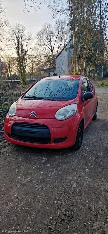 Gebraucht Citroën C1 68 PS (50 kW) 2009 Rot Kleinwagen