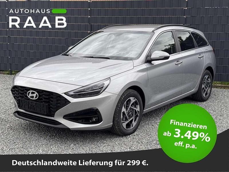 Shimmering silver Neu 2025 Hyundai i30 Kombi | 22.990 € (Superpreis) - Bild 1/4