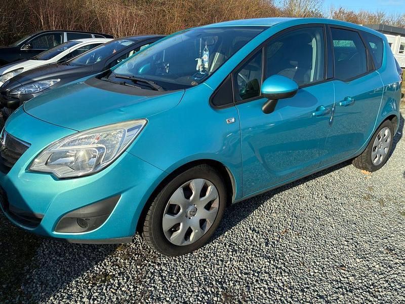 Gebraucht Opel Meriva Selection 101 PS (74 kW) 2010 Blau Van / Kleinbus
