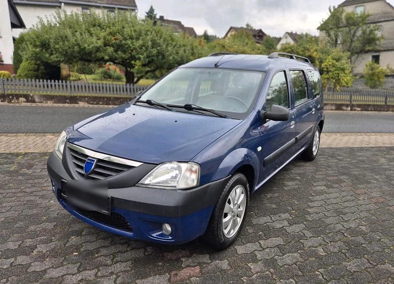 Blau Gebraucht 2008 Dacia Logan MCV Ambiance Kombi | 1.400 € (Fairer Preis) - Bild 1/4