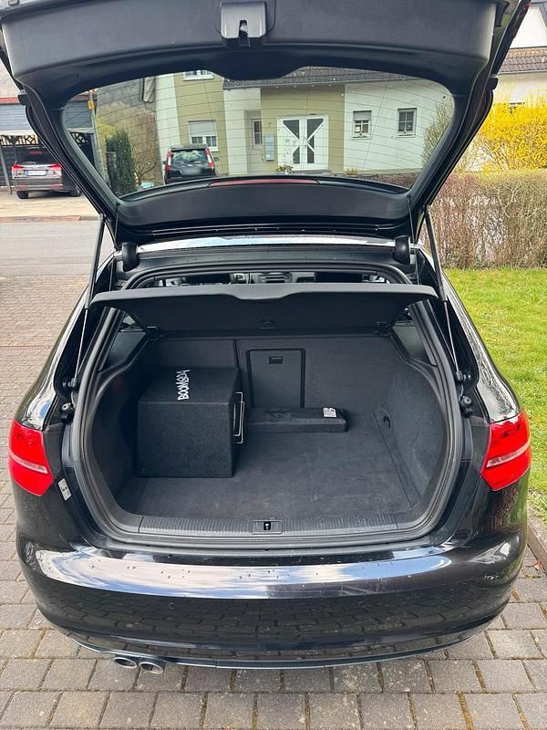 Gebraucht Audi A3 S-Line 170 PS (125 kW) 2012 Schwarz Kleinwagen