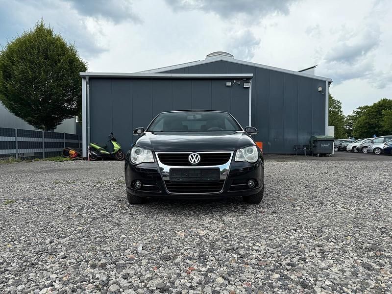 Schwarz Gebraucht 2006 VW Eos Cabrio | 2.699 € (Guter Preis) - Bild 1/4