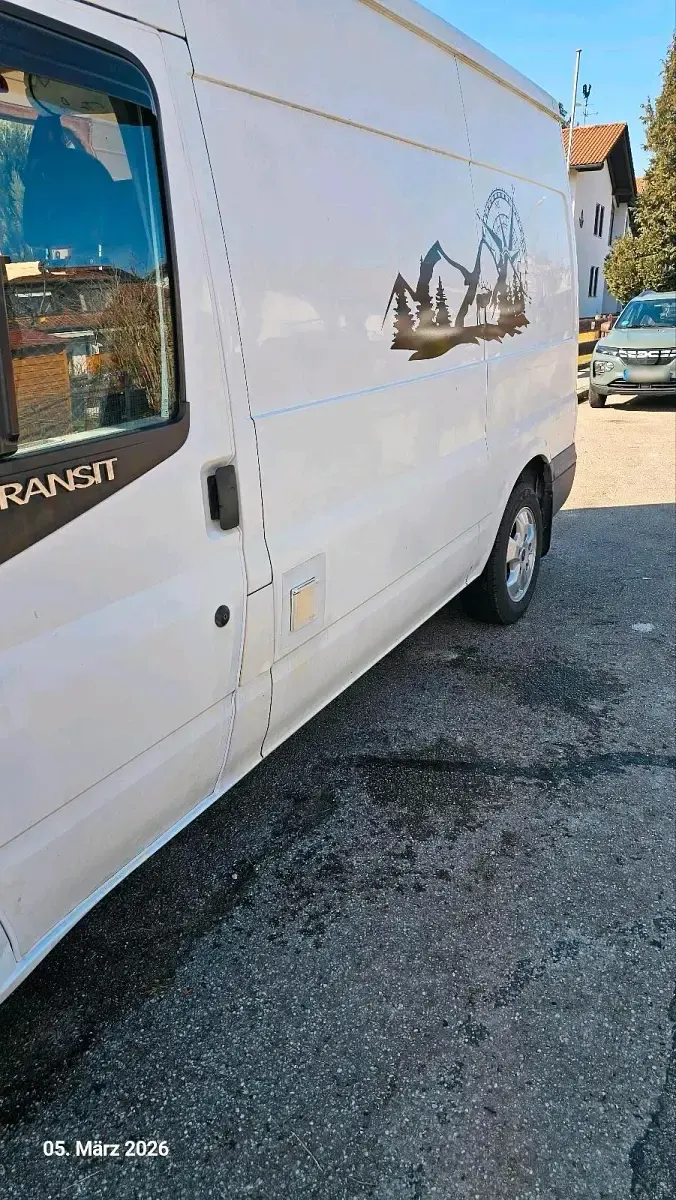 Gebraucht Ford Transit 101 PS (74 kW) 2013 Weiß Van / Kleinbus
