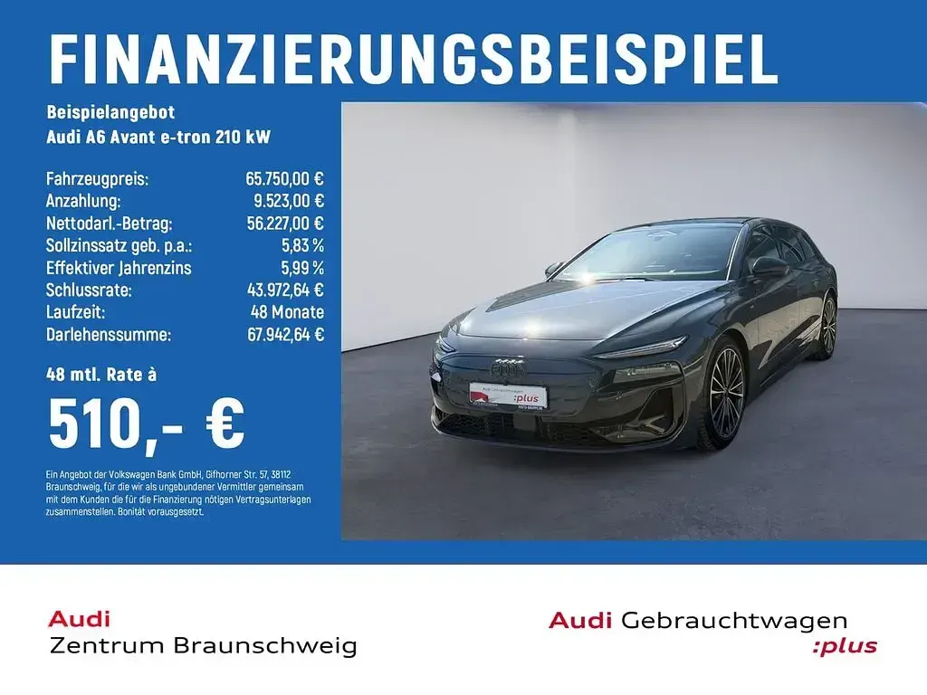 Gebraucht Audi A6 e-tron Sport 210 kW (286 PS) 2025 Grau Kombi