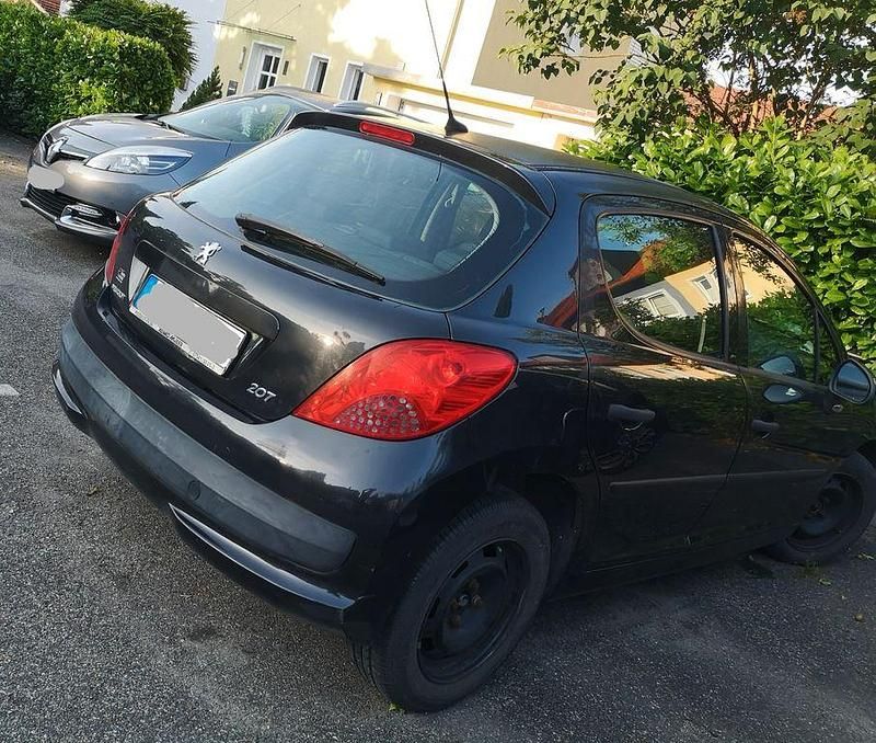 Schwarz Gebraucht 2007 Peugeot 207 Filou Limousine | 890 € (Superpreis) - Bild 1/4