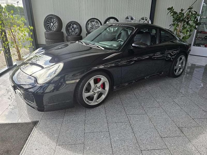Gebraucht Porsche 911 Carrera 4S 320 PS (235 kW) 2002 Basaltschwarzmetallic Coupé