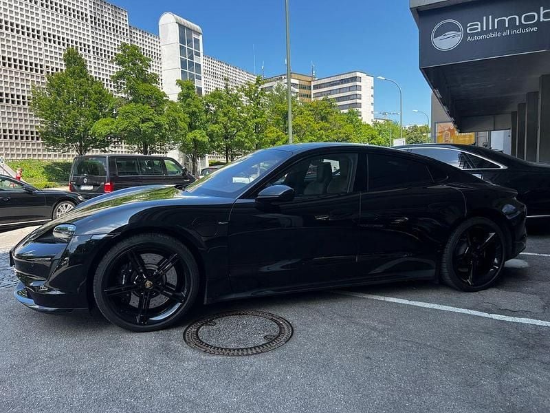 Gebraucht Porsche Taycan Turbo 500 kW (680 PS) 2020 Schwarz Limousine