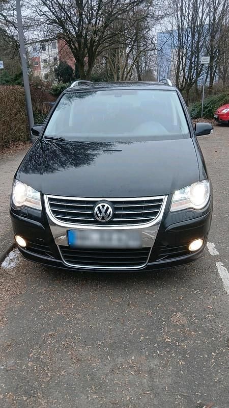 Gebraucht VW Touran 150 PS (110 kW) 2008 Schwarz Van / Kleinbus