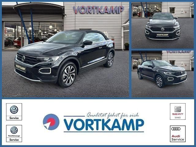 Deep black perleffekt Gebraucht 2021 VW T-Roc Cabriolet Active Cabrio | 25.980 € (Fairer Preis) - Bild 1/4