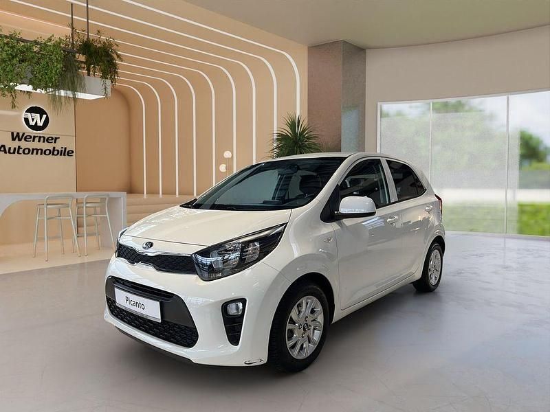 Weiß Gebraucht 2020 Kia Picanto DREAM-TEAM Edition Kleinwagen | 10.990 € (Fairer Preis) - Bild 1/4