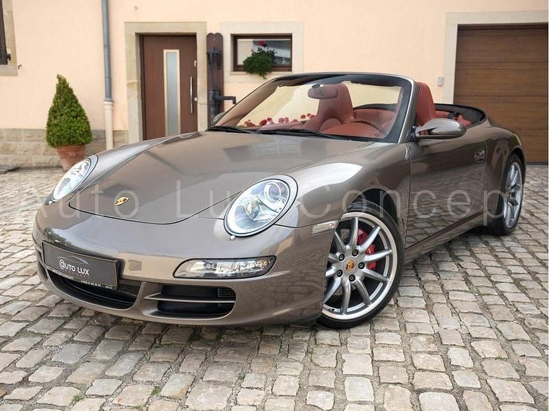 Braun Gebraucht 2006 Porsche 911 Carrera S Cabriolet Cabrio | 63.890 € (Guter Preis) - Bild 1/4