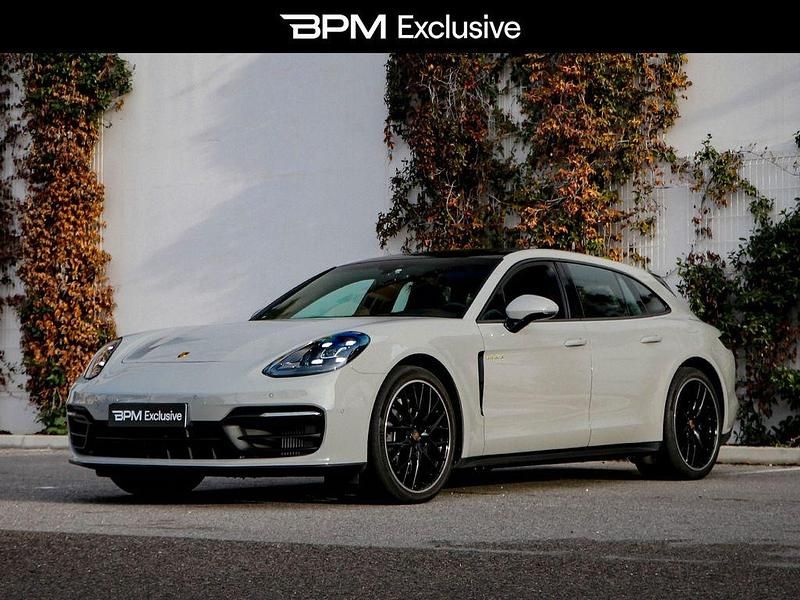 Grau Gebraucht 2021 Porsche Panamera 4S Sport Turismo Limousine | 82.800 € (Superpreis) - Bild 1/4