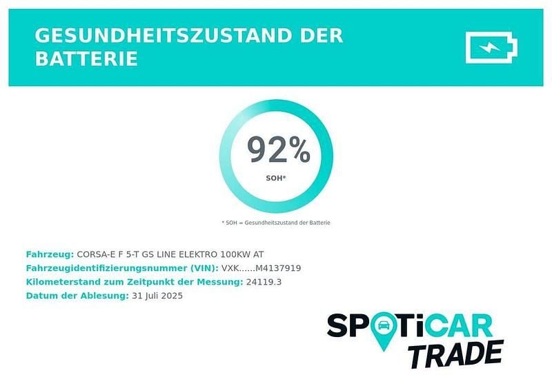 Gebraucht Opel Corsa-e GS Line 100 kW (136 PS) 2021 Schwarz Kleinwagen