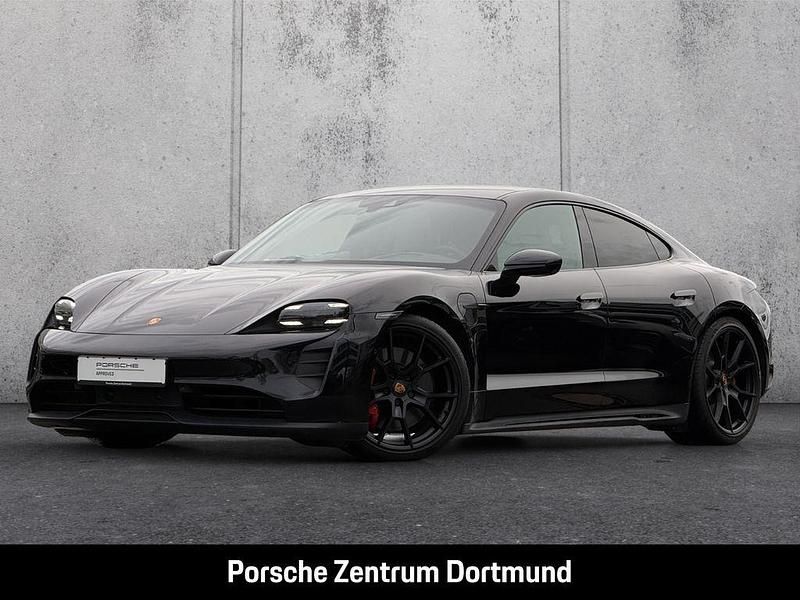 Schwarz Gebraucht 2023 Porsche Taycan GTS Limousine | 88.900 € (Superpreis) - Bild 1/4